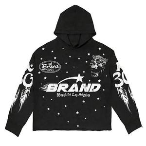 ชุดเสื้อมีฮู้ดลำลองทรงหลวมสำหรับทั้งผู้ชายและผู้หญิงชุดมีฮู้ดสำหรับฤดูหนาวและฤดูใบไม้ผลิและฤดูใบไม้ร่วง - Product Image 3