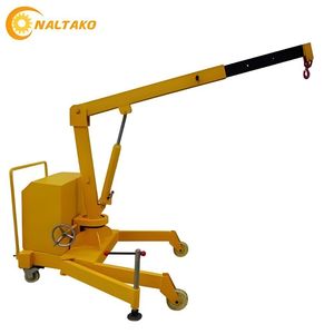 ISO9001 Naltako 2 Ton Mini Hydraulic Mobile Crane 4.2m Max Lift 360 Rotation 2000kg Capacity Giant Floor Crane NCC-2000 - Product Image 6
