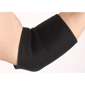 Manchon de compression élastique réglable pour le sport, protection du coude pour le basketball avec sangle, support respirant pour le coude pour la musculation - Product Image 5