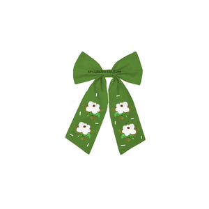 Accesorio para el Cabello con Lazo Hecho a Mano con Cuentas Personalizadas, Lazo con Cuentas Personalizado para Fanáticos, Tendencia para el Día del Partido - Product Image 4