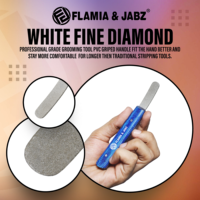 Flamia & Jabz NF-03-2P Peigne à ongles pour animaux de compagnie de haute qualité, écologique, en acier inoxydable, durable et élégant