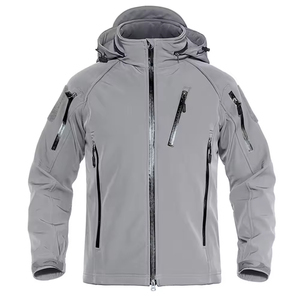 Latest Arrival men's <b>Jackets</b> Soft Shell Wholesale Price OEM Service New style men <b>Jackets</b> Breathable Soft Shell <b>Jacket</b> for men - Product Image 3