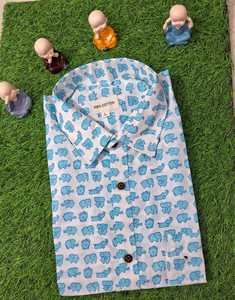 Men’s <b>Half</b> Sleeve Cotton Printed <b>Shirt</b> – Customizable Casual Wear (M to XXL) - Product Image 5