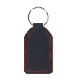Wholesale Solid Custom Luxury Designs Colorful Leather <b>Keychains</b> for Men <b>Personalized</b> Keyholders and Car Keyrings Men's Gifts - Product Image 2