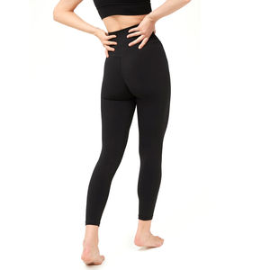 Leggings de yoga de cintura alta elásticos con efecto fruncido para mujer, talla grande, elásticos en cuatro direcciones, superventas, ropa deportiva al por mayor, patrón liso - Product Image 3