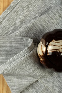 Serviettes de cuisine carrées en coton 100% écologiques, tissées, rayées, séchage rapide, étiquette personnalisée, lavables en machine, en provenance du Tamil Nadu - Product Image 4