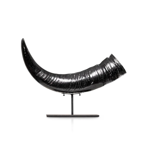 Customized Buffalo Decorative Horn Metal Stand Desktop Horn <b>Decoration</b> Handmade Cheap Price - Product Image 1
