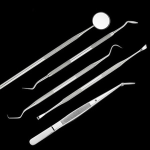 Kit de Instrumentos Dentales de Acero Inoxidable de 5 Piezas Surgiactive Instruments, Incluye Sondas Dentales, Pinzas y Herramientas Eléctricas - Product Image 4