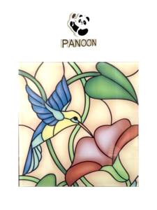 Domos de Vidrio Laminado para Casa, Catedral, Tejido de Bambú Colorido, Modelo de Arte Decorativo CG-02 para Entrada, Baño, Comedor, Interior - Product Image 5