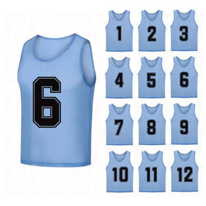 <b>Soccer</b> Pinnies Custom Team Name Unisex Adult Quick Drying Sports Vest Training Bib Breathable Lightweight Mesh Practice Jersey - Product Image 4