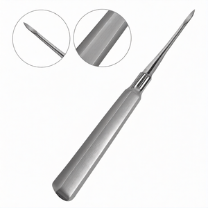 Elevador de Raíces Heidbrink # Herramienta de Acero Inoxidable para Extracción Dental y Elevación de Raíces, con Punta Recta Ligeramente Curvada - Product Image 2