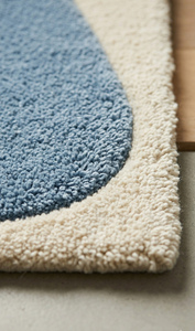 Modern Hand Tufted French <b>Runner</b> Red Wool Rust Area Rugs & Sets in Sizes - Product Image 3