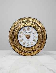 นาฬิกาแขวนผนังไม้ทำมือ นาฬิกาแขวนผนังแบบเงียบสำหรับตกแต่งห้องนั่งเล่น - Product Image 1