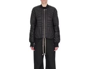 Unisex Quilted Filled Puffer <b>Jacket</b> Stand Collar Zipper Front Windproof Casual Winter Outerwear Long Length Regular Fit Color - Product Image 1