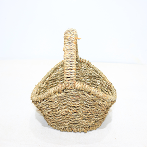 Cesta de Almacenamiento de Flores y Picnic Artex Dong Thap, Diseño Nuevo y Ecológico, Hecha de Pasto Marino Natural con Asa Rústica, Superventas - Product Image 2