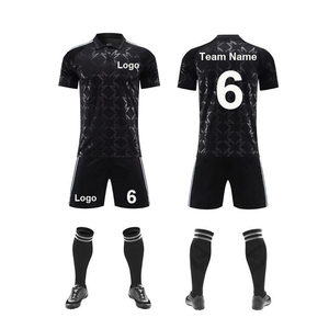 Conjunto de Camiseta de Fútbol Blanca para Hombre con Nombre del Equipo Impreso por Sublimación, Uniforme de Poliéster que Absorbe la Humedad, Secado Rápido, Servicio OEM - Product Image 2
