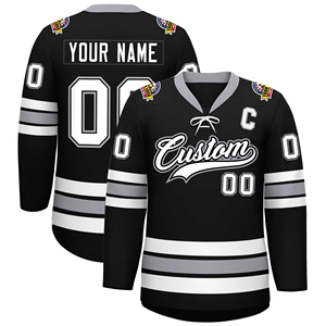 Maillots de hockey sur glace premium personnalisables pour hommes, série Boston Stadium 2026, de haute qualité, sans coutures, séchage rapide, respirants - Product Image 1