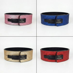 Ceinture de musculation professionnelle en cuir pour hommes et femmes, idéale pour les squats, les soulevés de terre et le soutien du tronc. - Product Image 2