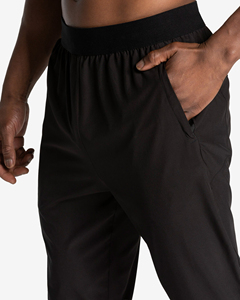 Pantalon de jogging pour homme avec logo personnalisé, extensible, vêtements de sport, pantalon de course avec poches zippées et logo réfléchissant - Product Image 5