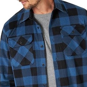 Casual Wear <b>Men</b> <b>Flannel</b> <b>Shirt</b> Top Trend Anti Wrinkle Hot Selling Premium Quality Cheap Price <b>Men</b> <b>Flannel</b> <b>Shirt</b> with Custom made - Product Image 3