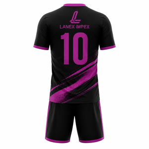 ชุดยูนิฟอร์มฟุตบอลสั่งทำขายส่ง เสื้อและกางเกงฟุตบอลมืออาชีพสำหรับสโมสร สถาบันฝึกสอน และทีม พร้อมการพิมพ์แบบ Sublimation เต็มรูปแบบ - Product Image 3