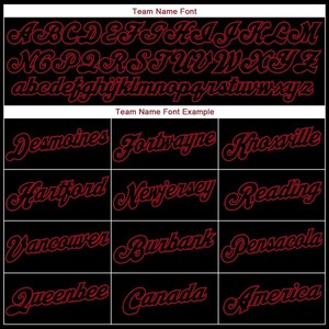 Custom Wholesale <b>Black</b> Red Hoodie Stitched Jersey Embroidery <b>Fleece</b> Pullover Breathable Team Sports Training Wear - Product Image 6