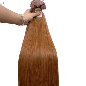 ผมเทปคุณภาพดีที่สุด ผมตรงเวียดนาม # 613 # 1B # 3 # สี 60C จากผู้บริจาคคนเดียว ไม่พันกัน ไม่หลุดร่วง - Product Image 2