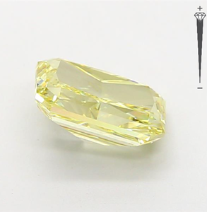 Diamant de laboratoire CVD certifié IGI, taille Radiant, 2,07 carats, couleur Jaune Fantaisie, clarté VVS2, LG 792668375, ROYAL GEMS POUR JOAQUINERIE - Product Image 2