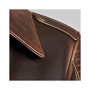 Veste en cuir de luxe pour femmes avec cuir véritable lisse et design intemporel ODM - Product Image 2