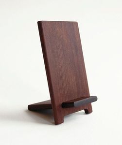 Solid <b>Wood</b> Polished Wall Hanging Multifunction Mobile Stand Tray - Product Image 4