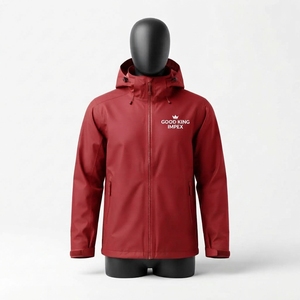 Veste de pluie imperméable coupe-vent à bas prix pour homme, veste de pluie légère et respirante - Product Image 1