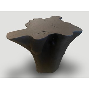 Handcrafted Teak Wood Sculptural <b>Side</b> <b>Table</b> - Organic Animal Design Wholesale - Product Image 2