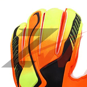 Guantes de Portero de Fútbol de Cuero Transpirables e Impermeables, Dedos Completos, Antideslizantes, Correa de Muñeca Ajustable, Color y Talla Personalizables - Product Image 5