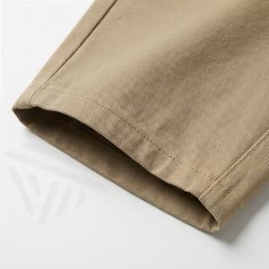 กางเกงยีนส์ขาสั้นผู้ชายสไตล์วินเทจ Y2K พรีเมียม ตกแต่งโลโก้ตามสั่ง ทรงหลวม ใส่สบาย เหมาะกับหน้าร้อน - Product Image 6