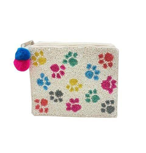 BY MULTI C5AFT Hermoso y lujoso pulsera de cuentas de semillas hecho a mano, nuevo, estilo americano y más allá de las fronteras, con cuentas turquesa y monedero rojo de Escorpio - Product Image 2