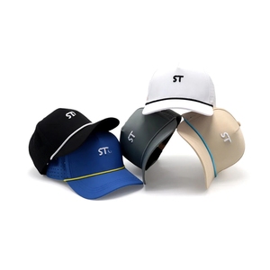Gorras de Golf Originales de Fábrica, de 5 Paneles, con Visera Precurvada, Logotipo Bordado en 3D Personalizado, Orificios Cortados con Láser, Gorra de Golf Multicolor VN - Product Image 4