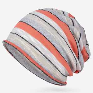 Unisex Solid <b>Beanie</b> Hat 100% Cotton Breathable & <b>Waterproof</b> Jacquard Knitted Adjustable Casual Winter Adult Size 56-58CM - Product Image 4