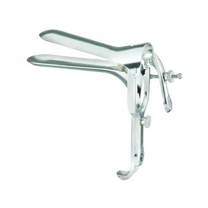 Espéculo cervical manual de acero inoxidable para cirugía ginecológica, certificado CE, instrumento quirúrgico reutilizable - Product Image 1