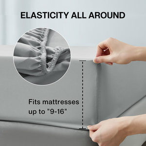 High-end 100% Linen Bedding <b>Set</b> 4 Pcs Luxurious Flat Fitted Sheet <b>Sets</b> - Product Image 2