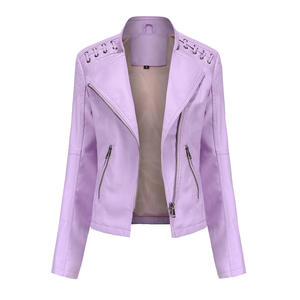 Chaqueta de Cuero con Flecos Blancos Personalizada para Hombre y Mujer, Estilo Vaquero Occidental, Motero, Chaqueta de Cuero PU Vintage con Flecos - Product Image 6