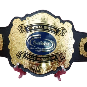 Ceinture de champion personnalisée Saber Healthcare pour la région centrale, trophée sportif de haute qualité - Product Image 5