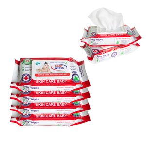 Toallitas Húmedas Personalizables con 99% Agua, Sin Fragancia, Seguras para Usar, 50 Paquetes por Caja, para el Hogar, Muestras Gratis - Product Image 6