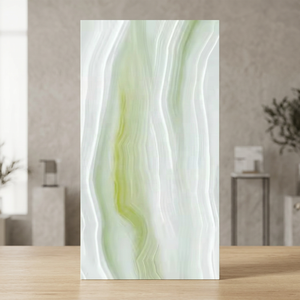 Carreau de pavage en pierre d'extérieur vert Breza granit extérieur porcelaine brillante 9mm antidérapant 600x1200 Premium - Product Image 2