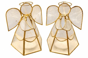 Portavelas Decorativo de Concha de Capiz Hecho a Mano, Portavelas Votivo para Velas de Té, Accesorio para Velas Aromáticas para el Hogar, Venta al por Mayor OEM - Product Image 5