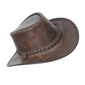 Sombreros de Vaquero de Cuero de Primera Calidad para Hombre y Mujer, Tamaño Ajustable, Sombreros de Vaquero Personalizados - Product Image 2