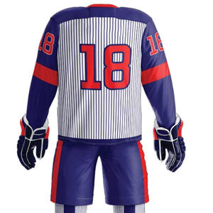 Tenue d'entraînement en gros, prix compétitif, uniforme de hockey sur glace personnalisé pour équipe, fabriqué au Pakistan, meilleure qualité, 100% polyester respirant pour hommes - Product Image 5
