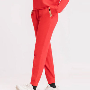 Nueva Llegada, Pantalones Deportivos de Moda para Mujer, Cómodos, Ajuste Regular, Cintura Elástica, Holgados, Gruesos, Cálidos para Invierno - Product Image 2