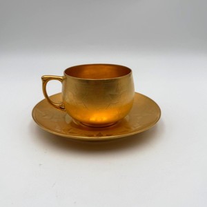 Designer Handmade Copper Tea <b>Mug</b> <b>Set</b> with Hammered Texture Golden Coffee Cup and Saucer for Premium Serving - Product Image 5