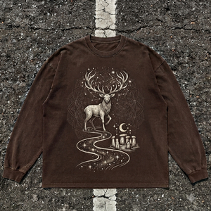 T-shirt à manches longues surdimensionné pour homme avec logo personnalisé, en coton épais, impression graphique, fabricant OEM, t-shirts surdimensionnés - Product Image 6