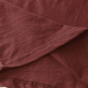 Men Solid Color Knitted O-Neck Tank <b>Top</b> Casual Sleeveless Workout Wear <b>Maroon</b> with Black Trim Tank <b>Top</b> - Product Image 5